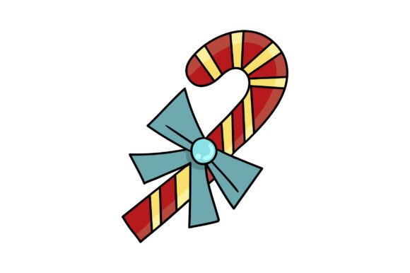 Candy Cane Christmas Celebration: Festive Illustrations