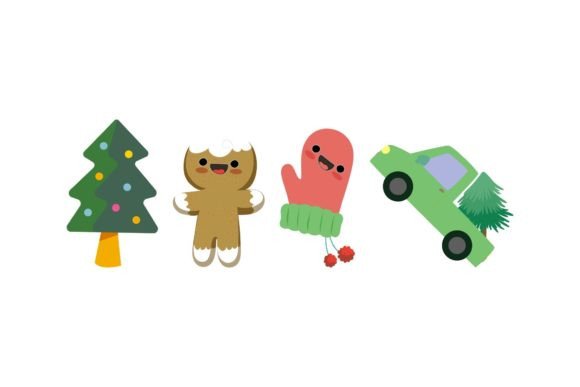 Christmas Celebration Art: Festive Illustrations for Brands
