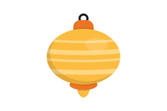 Christmas Lamp Illustrations for Festive Branding