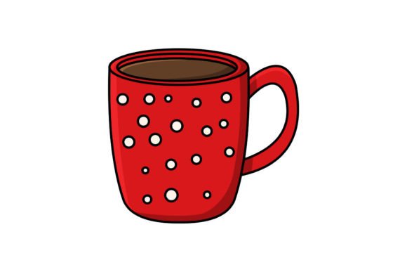 Christmas Mug Chocolate Illustrations for Branding
