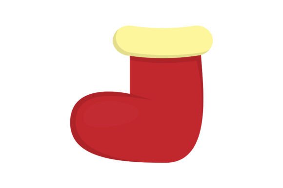 Christmas Sock Illustration: Festive Graphics for Branding