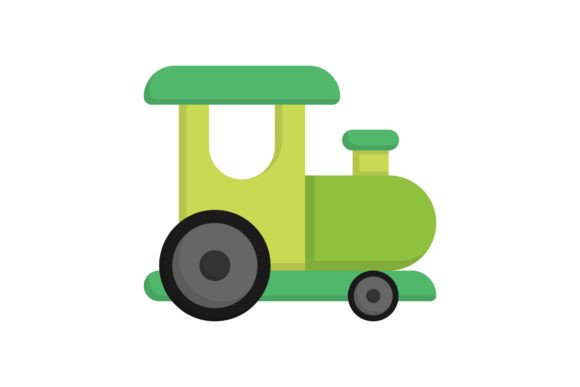 Christmas Train Illustration: Festive Illustrations for Crafters
