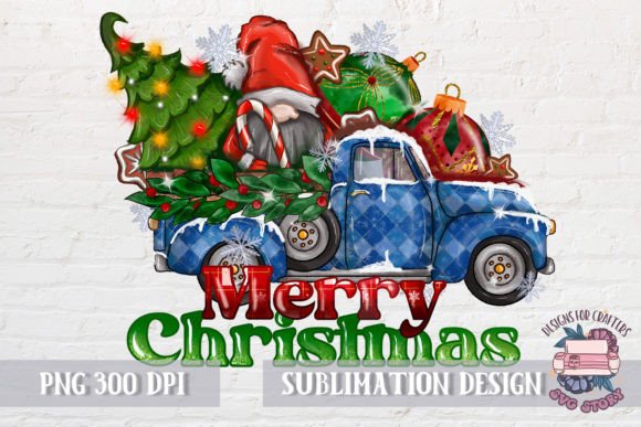 Merry Christmas Sublimation PNG: Festive Illustrations