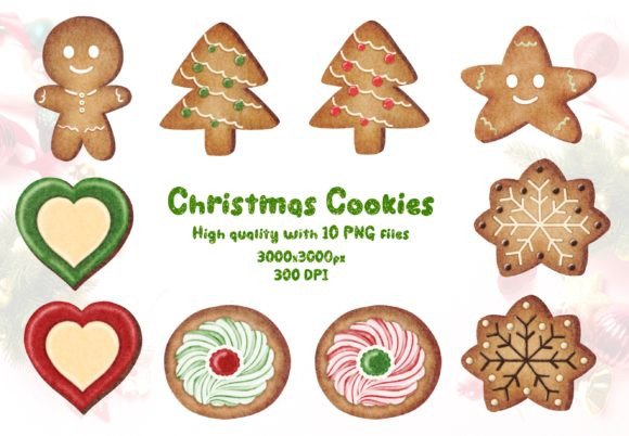 Review: Christmas Ginger Bread Vol.2 Clipart Illustrations