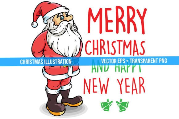 Review: Christmas Santa Claus Wish Illustration for Embroidery