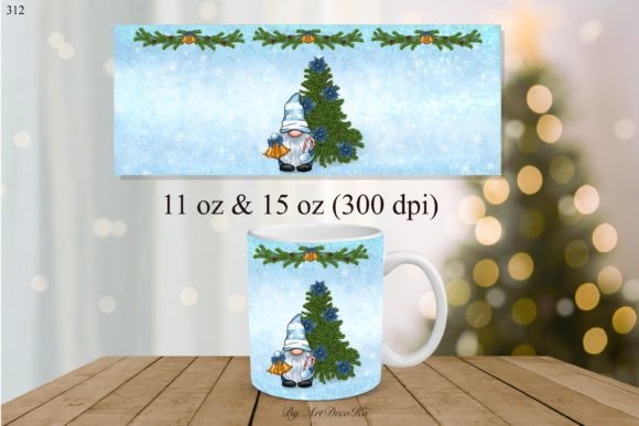 Reviewing the Christmas Gnome Mug Design for Embroidery