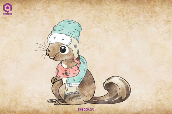 Squirrel Cozy Christmas: Warm Illustrations